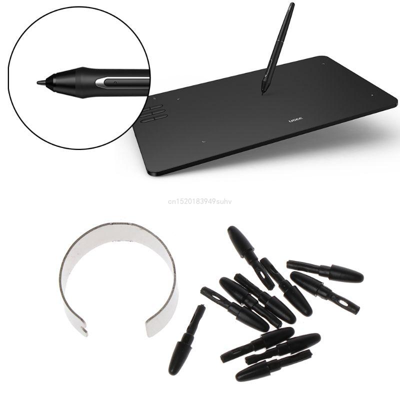 Aweisuan%20High%20Quality%20Passive%20Graphic%20Drawing%20Pad%20Pen%20Nibs%20for%20XP-Pen%20H640P%20VEIKK%20A30%20A50%20Tablet%20Stylus%20Digital%20Pen%20Tips%20,%2010-Pack%20Black%20-%20Image%2010