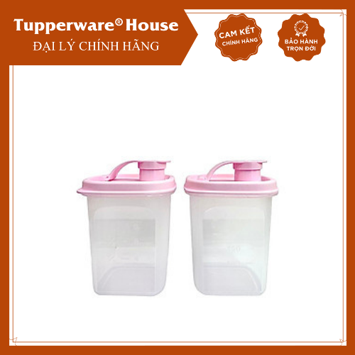 Bộ đôi bình nước Tupperware Slim Line Pitcher (set 2)