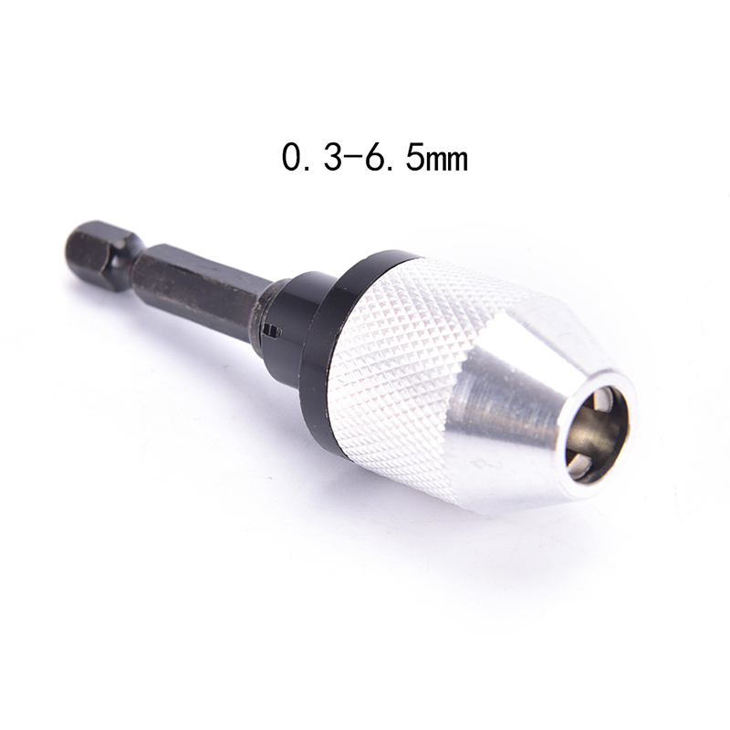 Đầu kẹp khoan không chìa khóa chuôi lục giác 1/4 inch Đầu chuyển đổi điều khiển mũi thay đổi nhanh
