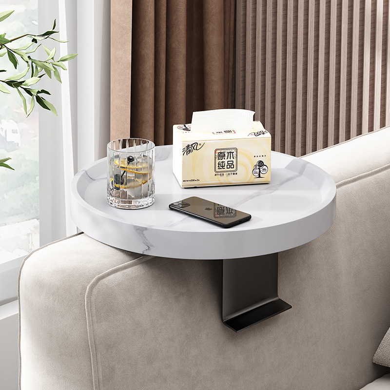 Sofa, small coffee table, minimalist and creative side table, household side table, sofa corner table, tea table, sofa armrest, tray, storage rack