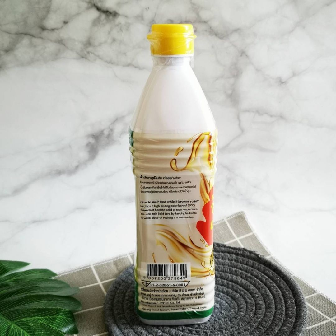 เชฟหมู น้ำมันหมู 100 คีโต ทานได้ สด สะอาด ปลอดภัย ไม่มีสารเคมี ไขมัน