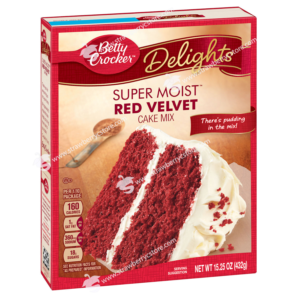Bột làm bánh pha sẵn betty crocker super moist cake mix, hộp 432g 15.25 oz. - ảnh sản phẩm 3