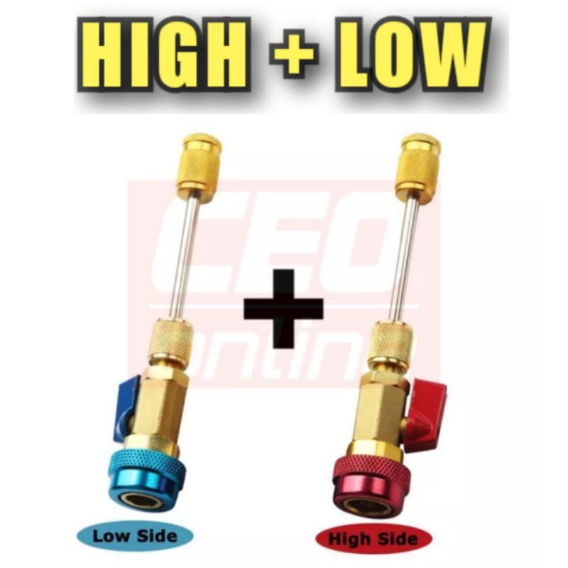 CEO 🇲🇾 R134a Valve Core Remover Installer / Replace High Low Side