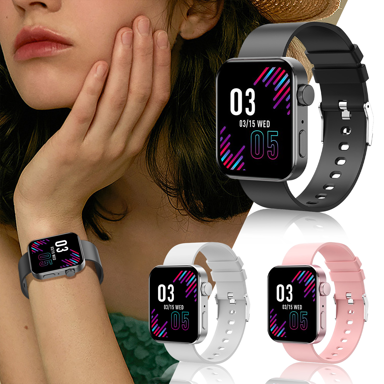 Smart Watch Ladies Smart Watch Phones Smartwatches Activity Bracelet With