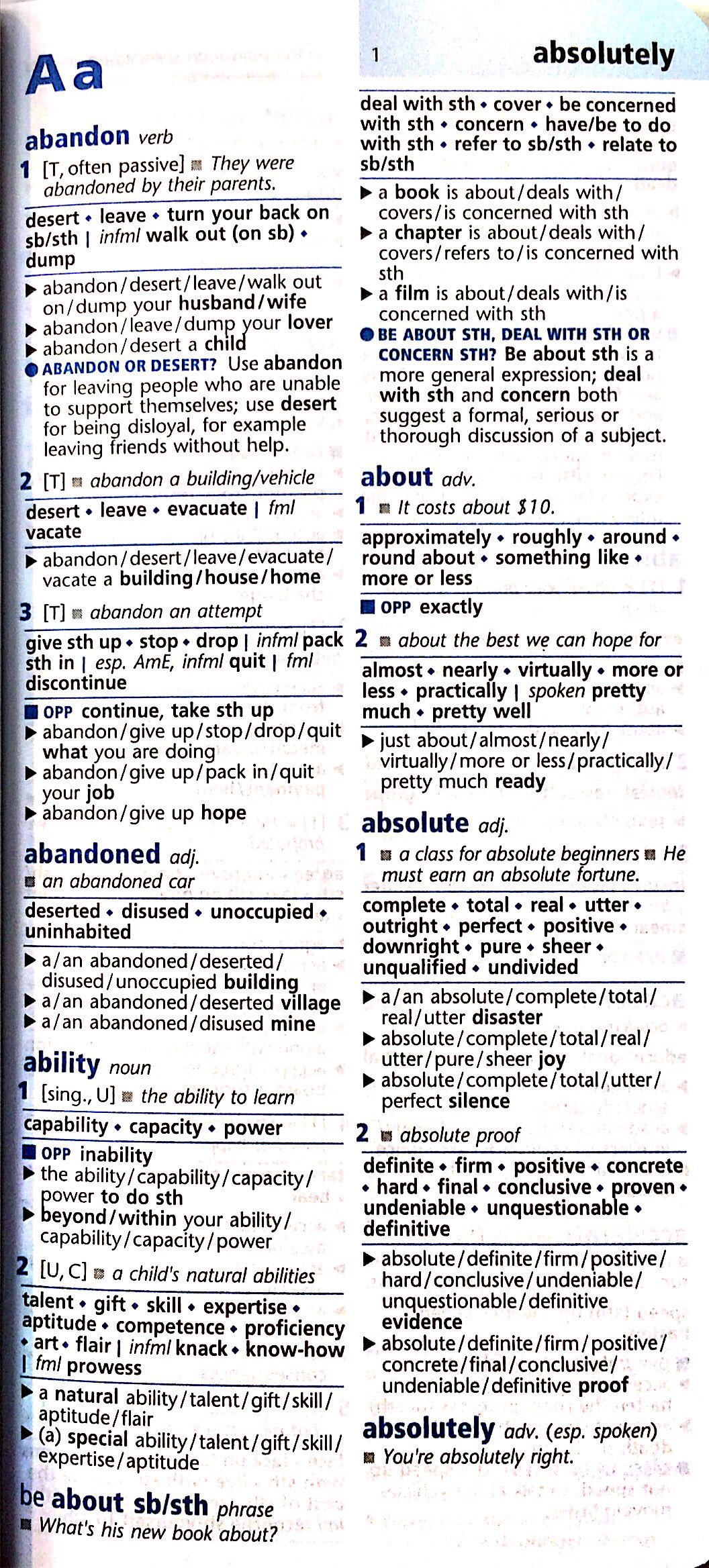 Oxford Learner’s Pocket Thesaurus