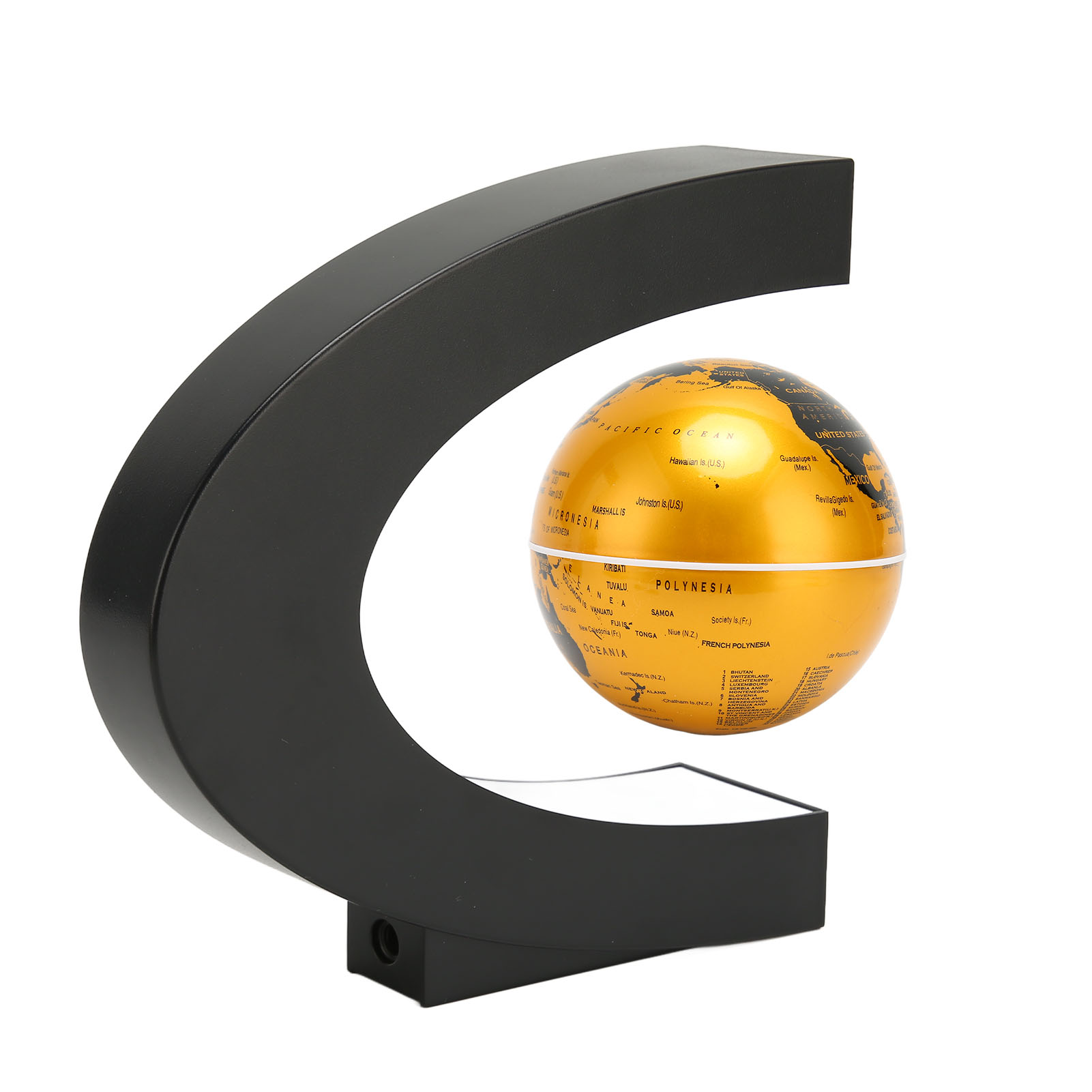 Magnetic Floating Globe Built in LED Light Magnetic Levitation Globe for Ornaments
