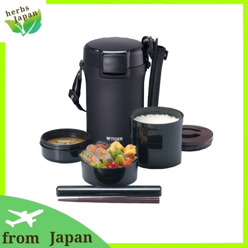 Tiger Thermos Heat Insulation Lunch Box Tea Bowl Approximately 4 Bowls