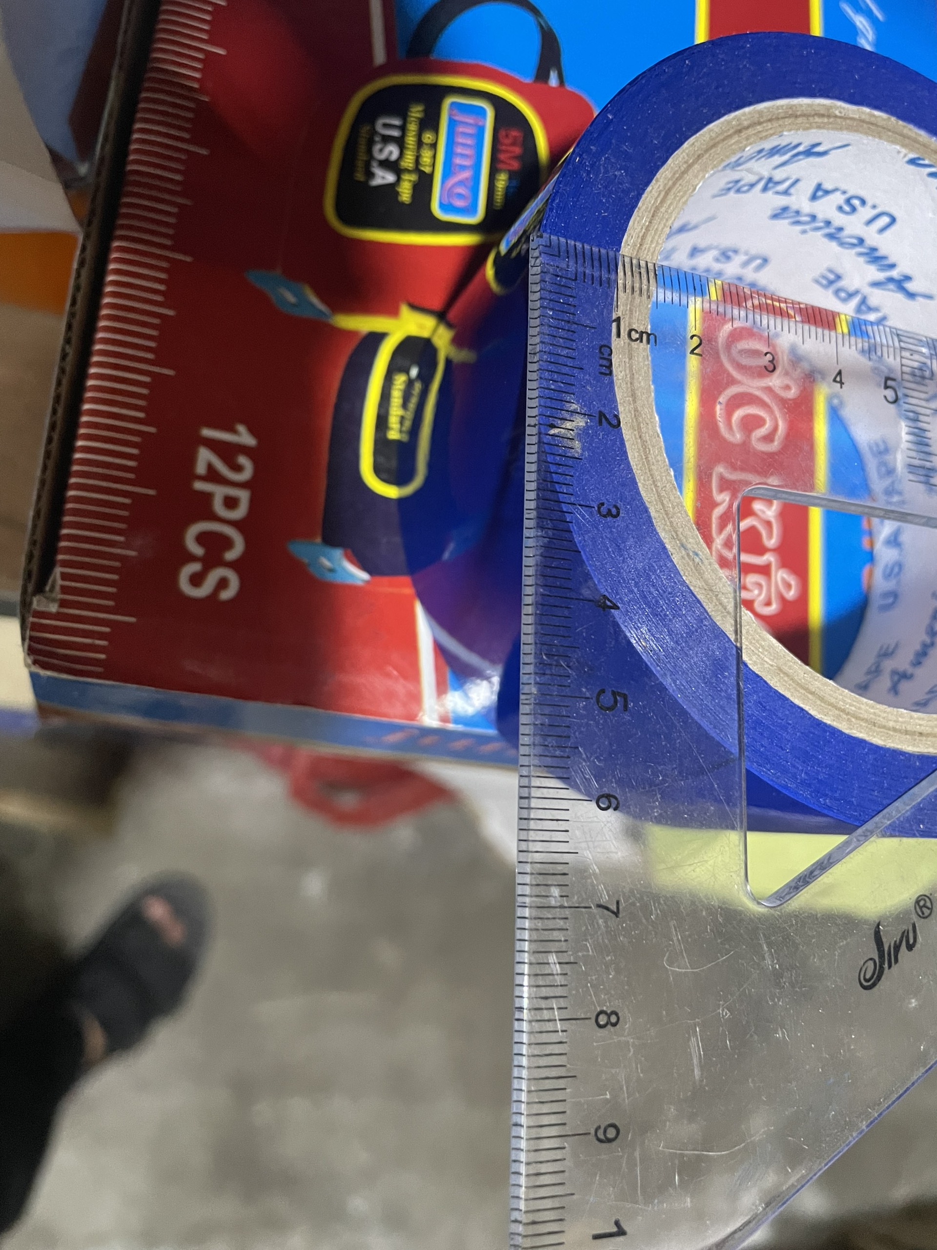 (1 Cây) Băng keo màu dán thùng 2.4F 3.5F và 4.8F dễ dàng phân biệt các loại hàng