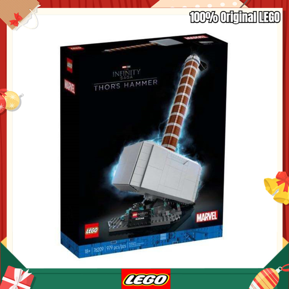 【Official】 LEGO 76209 Marvel Thor’s Hammer 979pcs 18+