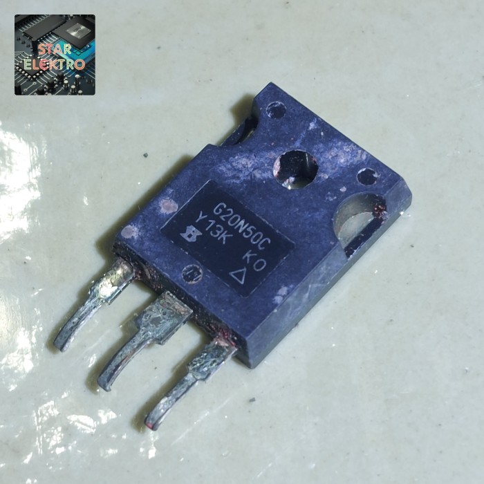 5-Pack SIHG20N50C-E3 G20N50C Vishay TO-247 MOSFET Transistors - Unbranded, Power Electronics Components
