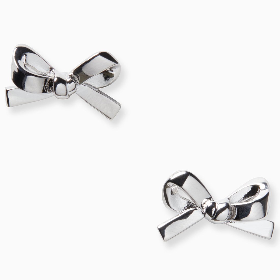Kate Spade Skinny Mini Bow Studs Earrings in Silver o0ru2907 | Lazada  Singapore