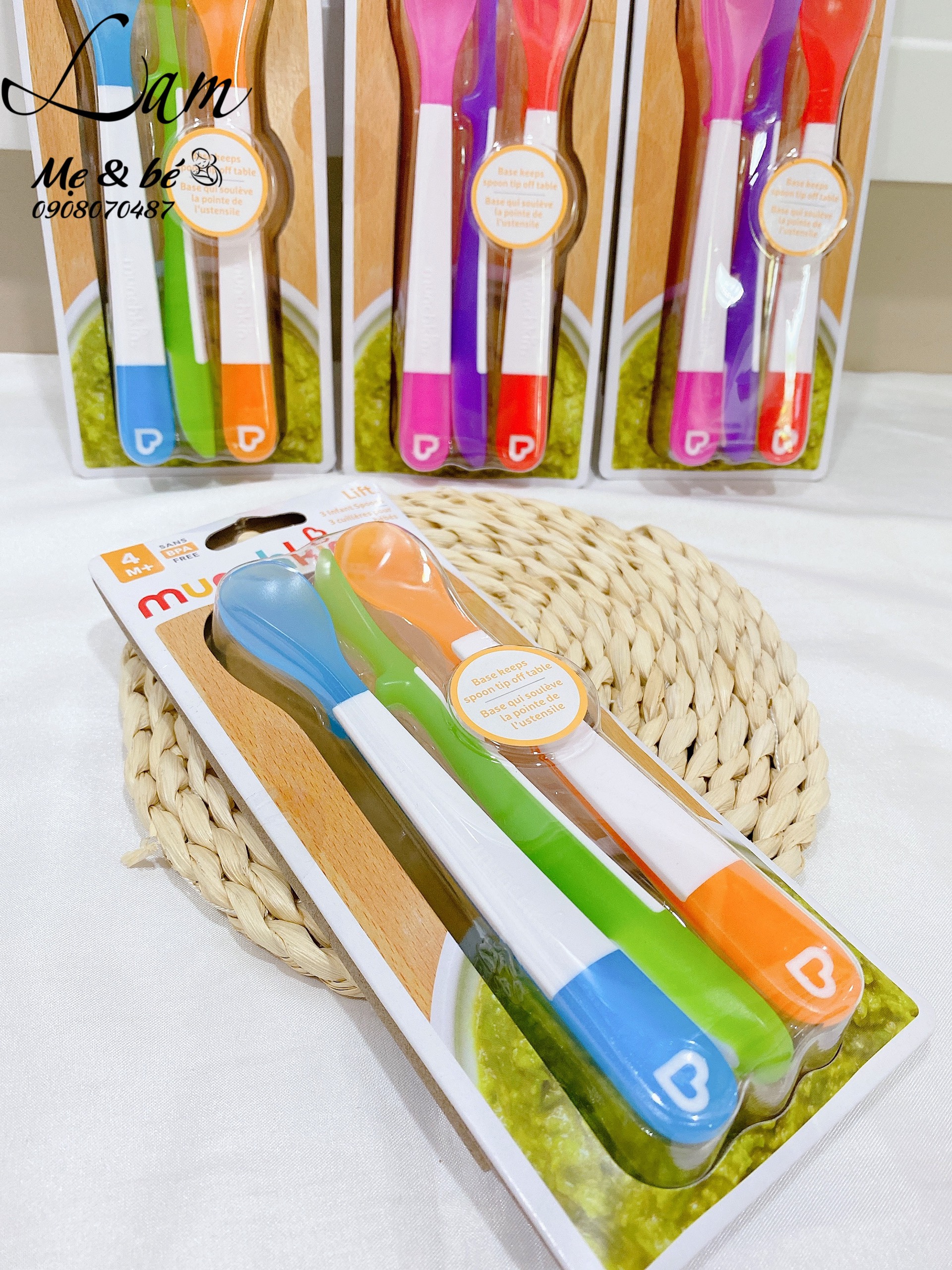 Muỗng MUNCHKIN Set 3 thìa