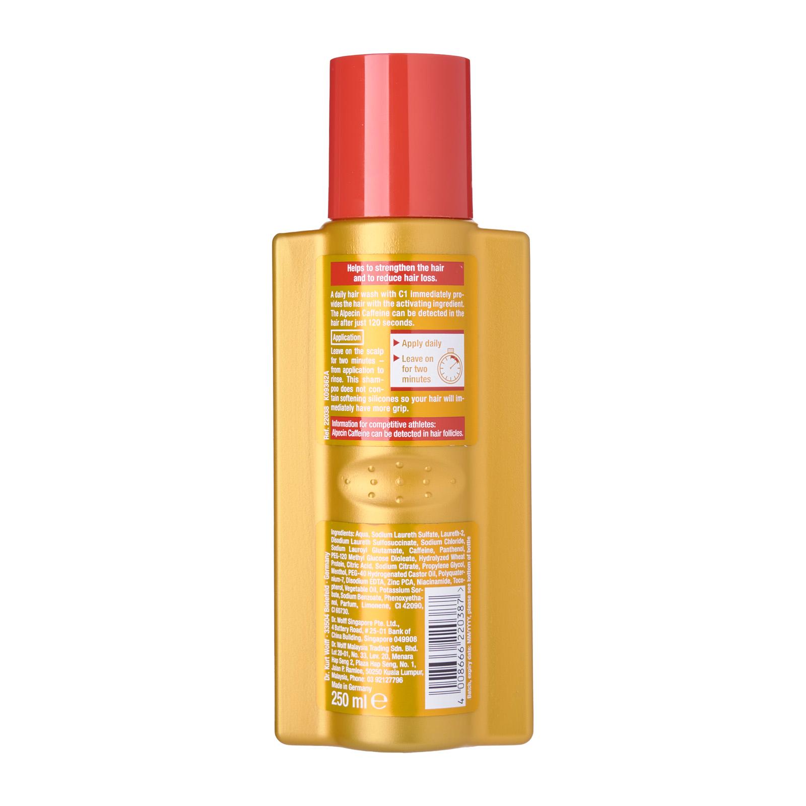pensum Bare gør personificering Alpecin Caffeine Shampoo C1 Gold Limited Edition (250 ML) | Lazada Singapore