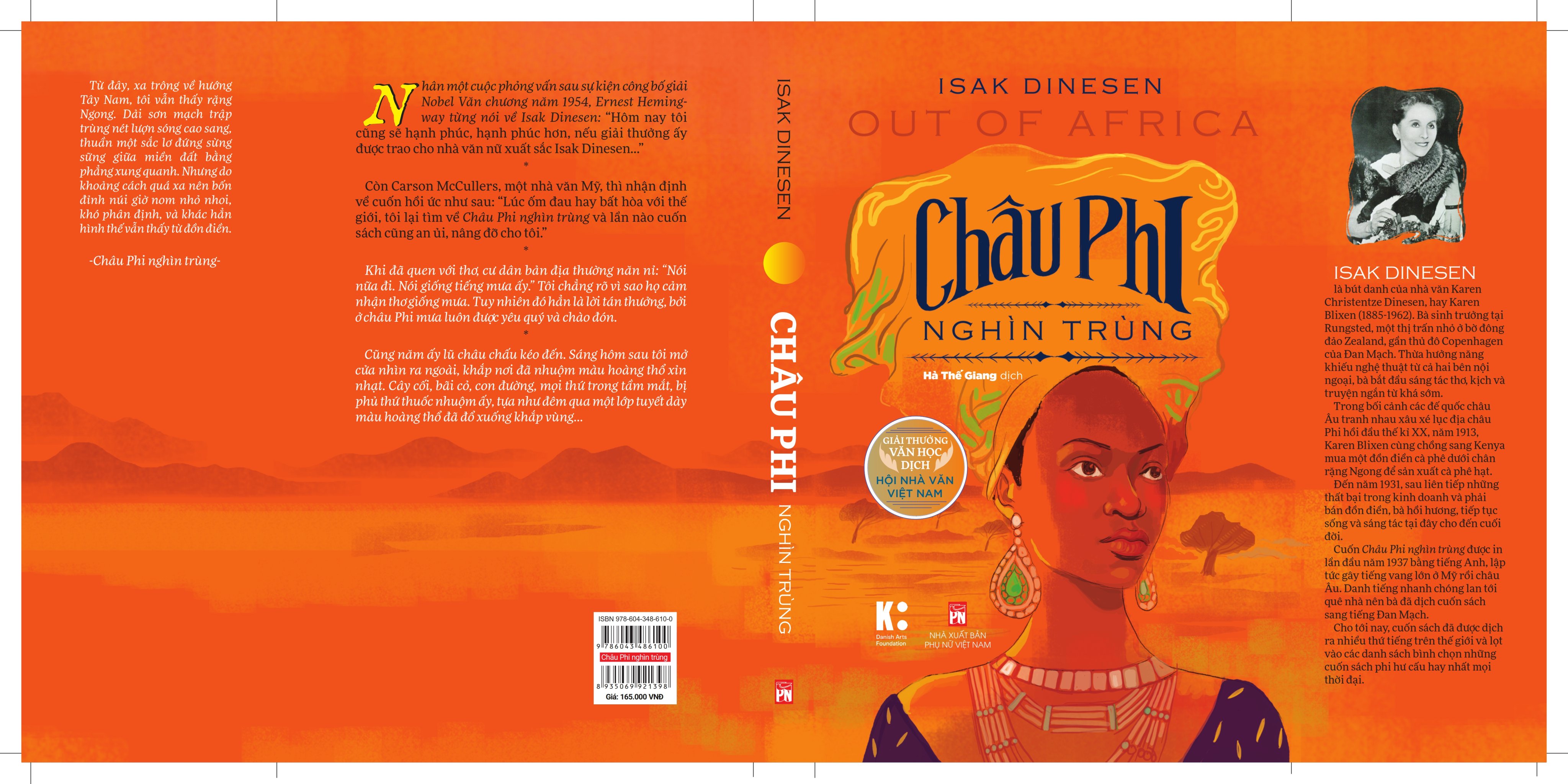 Sách - Châu Phi Nghìn Trùng - NXB Phụ Nữ VN