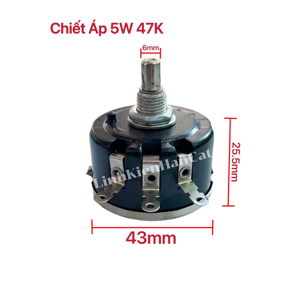 Chiết áp 5w 47k