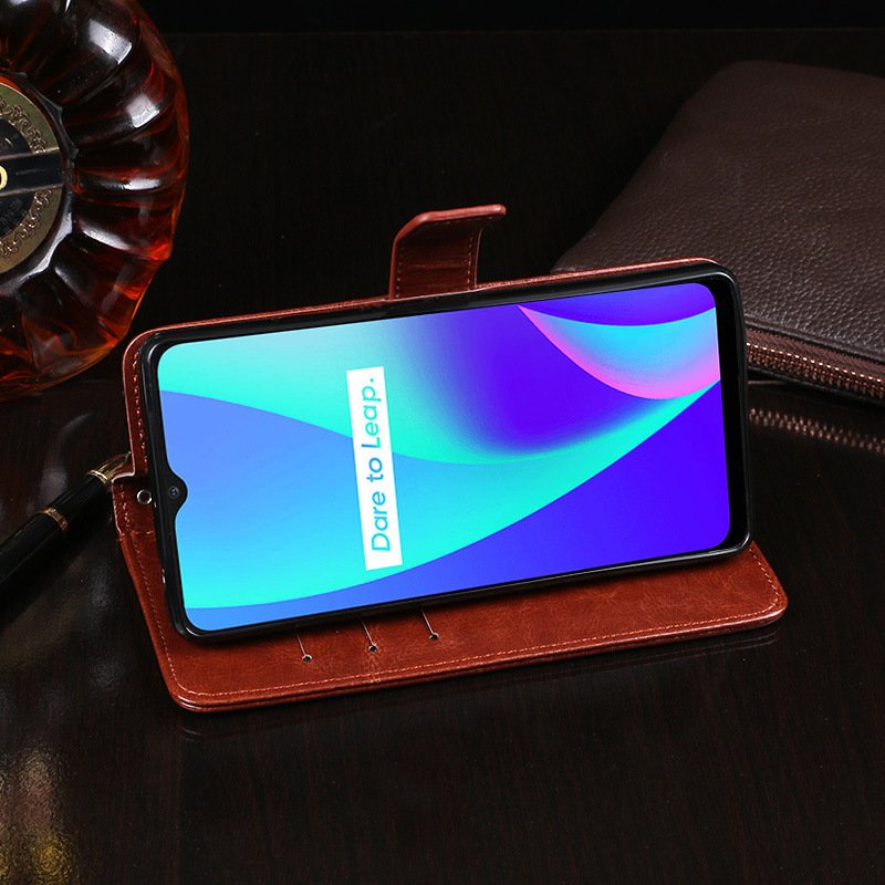 Bao da dạng ví hai mặt cho oppo a15, a15s