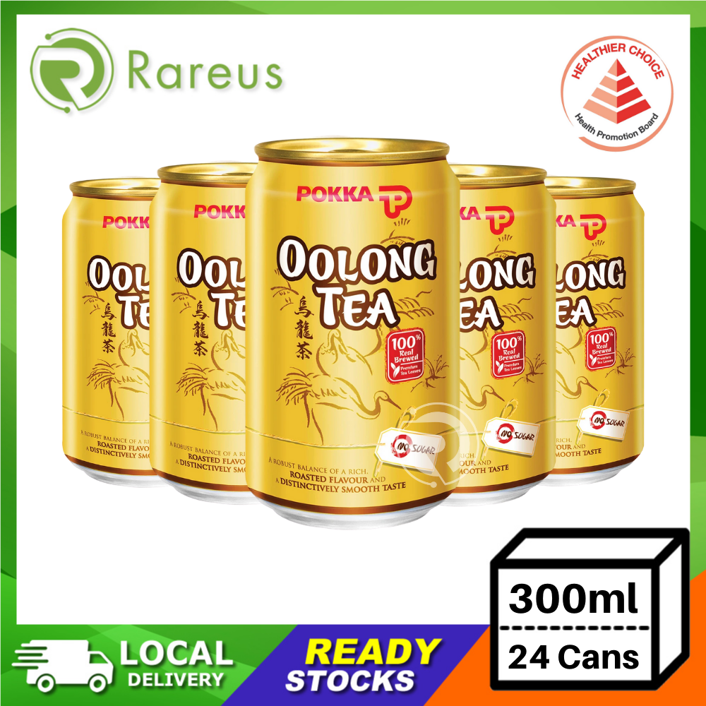 Pokka Oolong Tea No Sugar (300ml x 24 Cans) Lazada Singapore