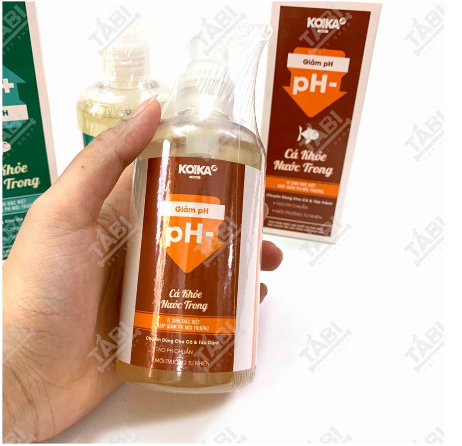 Dung Dịch Tăng Giảm pH Cho Hồ Cá Tép Cảnh Koika