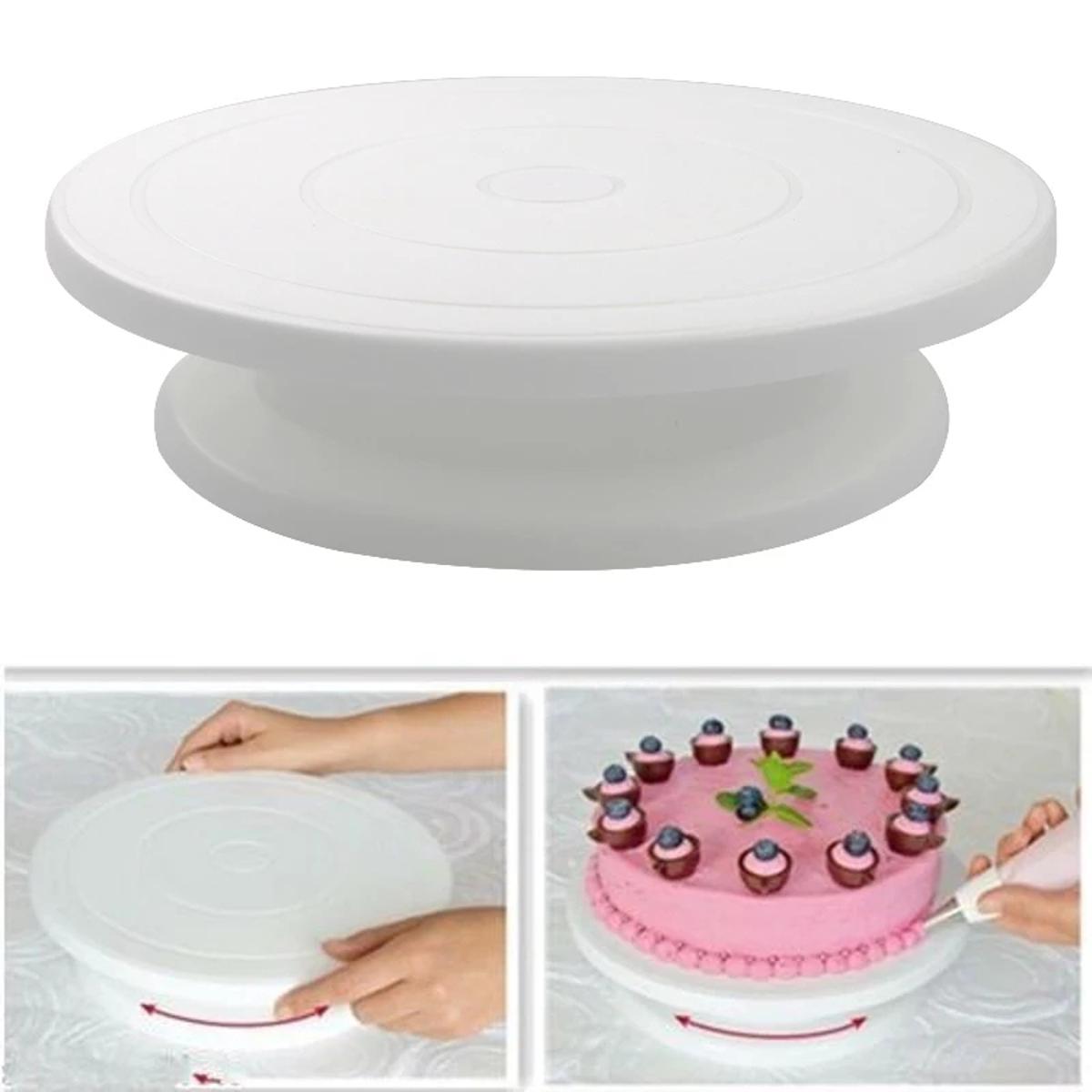 Turntable 360 Degree Rotating Cake Stand