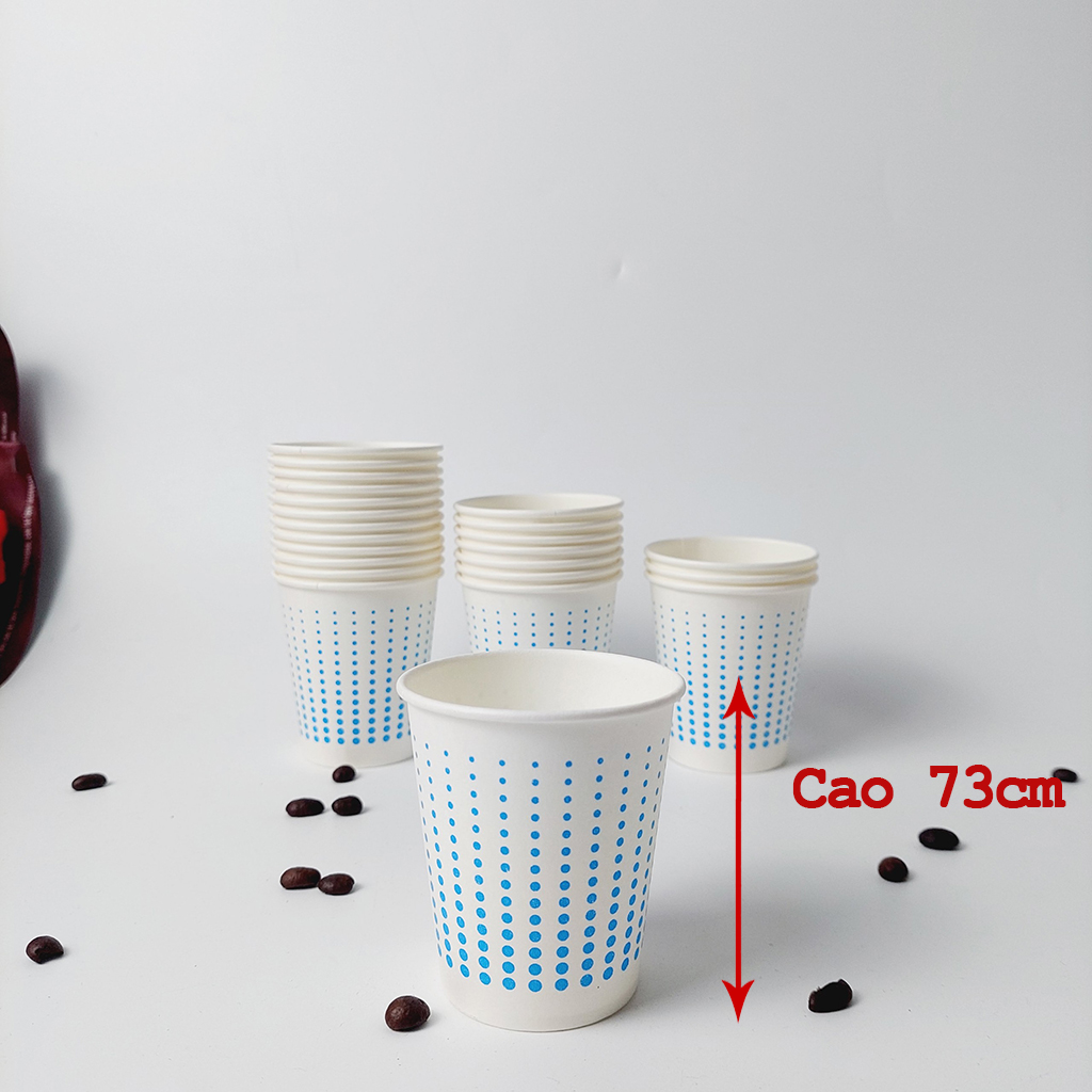 50 Cốc giấy cupcake 150ml - 5oz ly giấy NHẬP KHẨU HÀN QUỐC