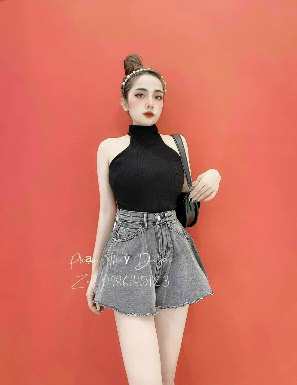 Quần giả váy jean siêu hot hit 777