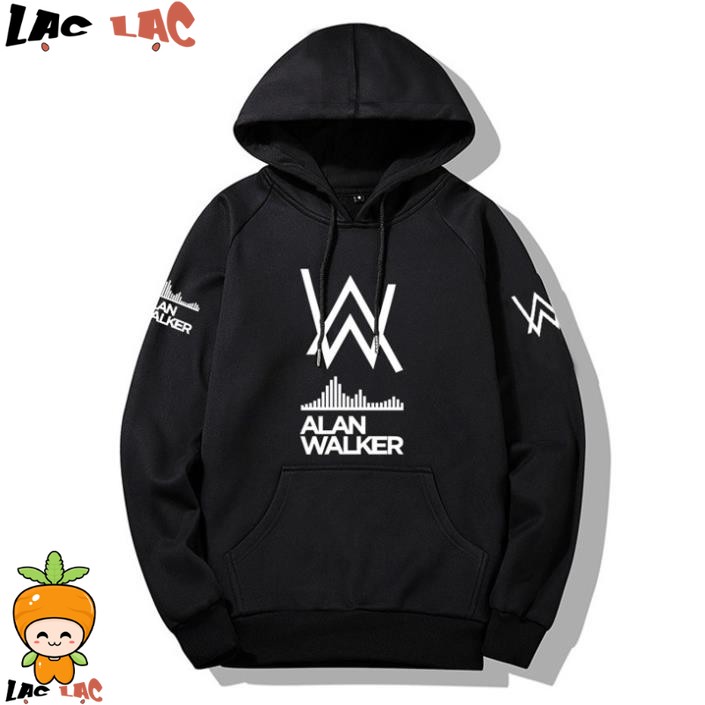Sale- áo alan walker hoodie dài tay mũ trùm đầu - áo siêu hot