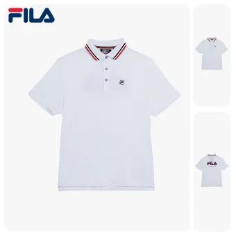 fila white polo