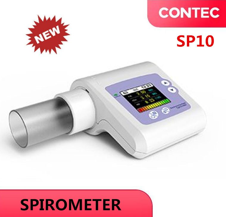 Digital Lung Spirometer SP10 with Mouthpieces handheld checker Lazada