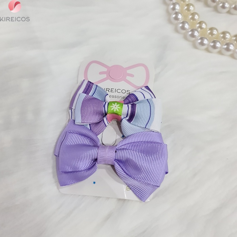 Set 2 Kẹp Nơ Siêu Cưng Cho Bé Yêu - kireicos