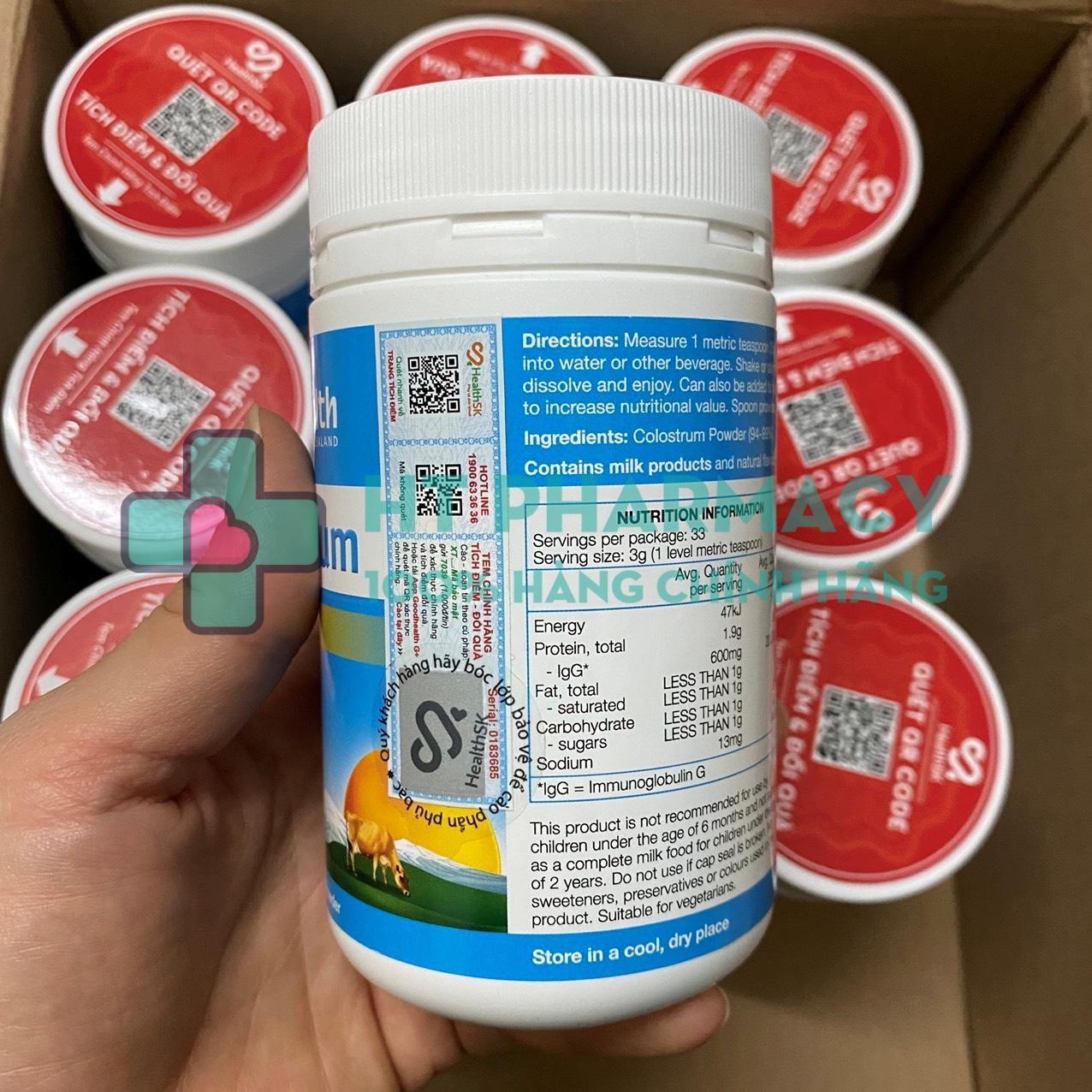 Sữa non Goodhealth Colostrum Powder 100g - [New Zealand]