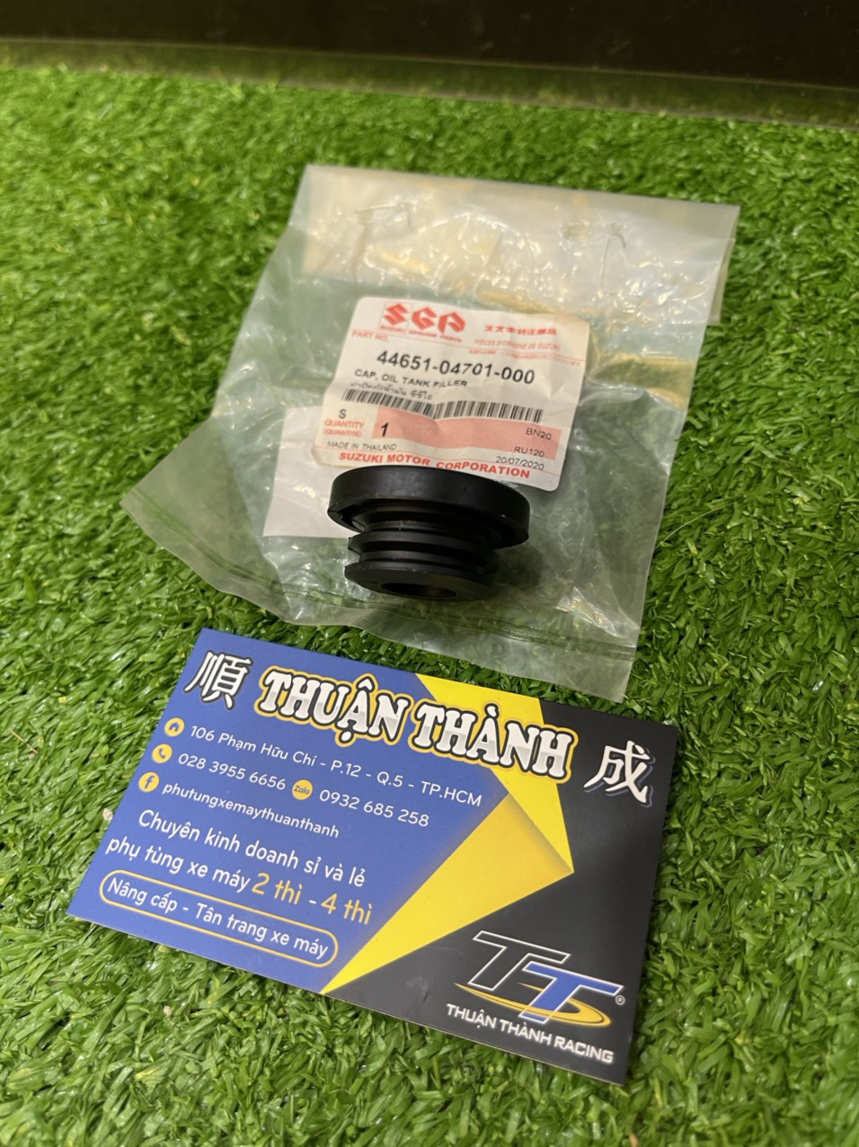 Nắp nhớt pha sport zin - xipo - satria - rgv