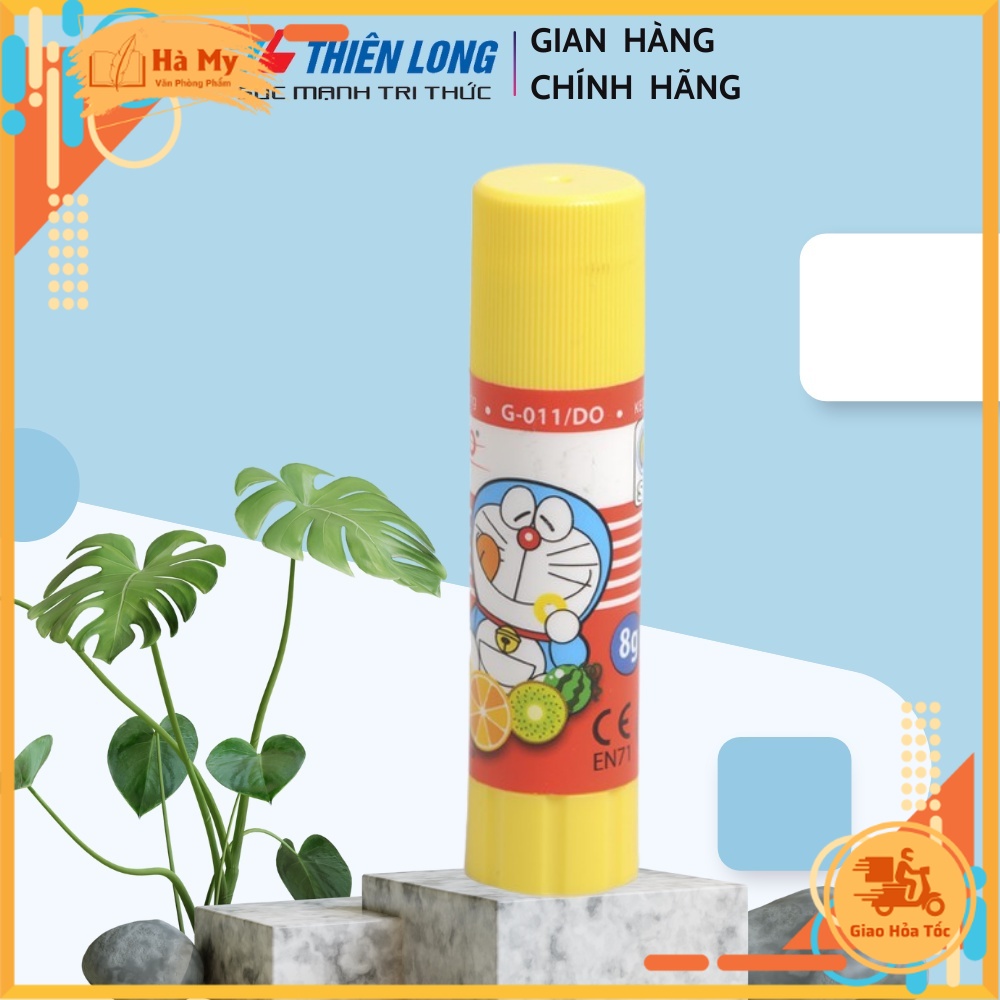 Combo 5 Lọ Keo khô Điểm 10 Doraemon G-011/DO 8G