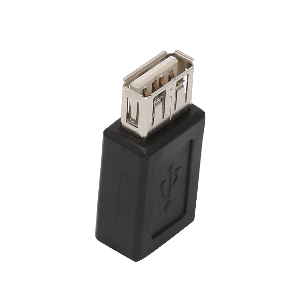 2 cái/bộ USB 2.0 Loại Một Nữ sang Micro USB Loại B 5pin Bộ chuyển đổi cái Adapter