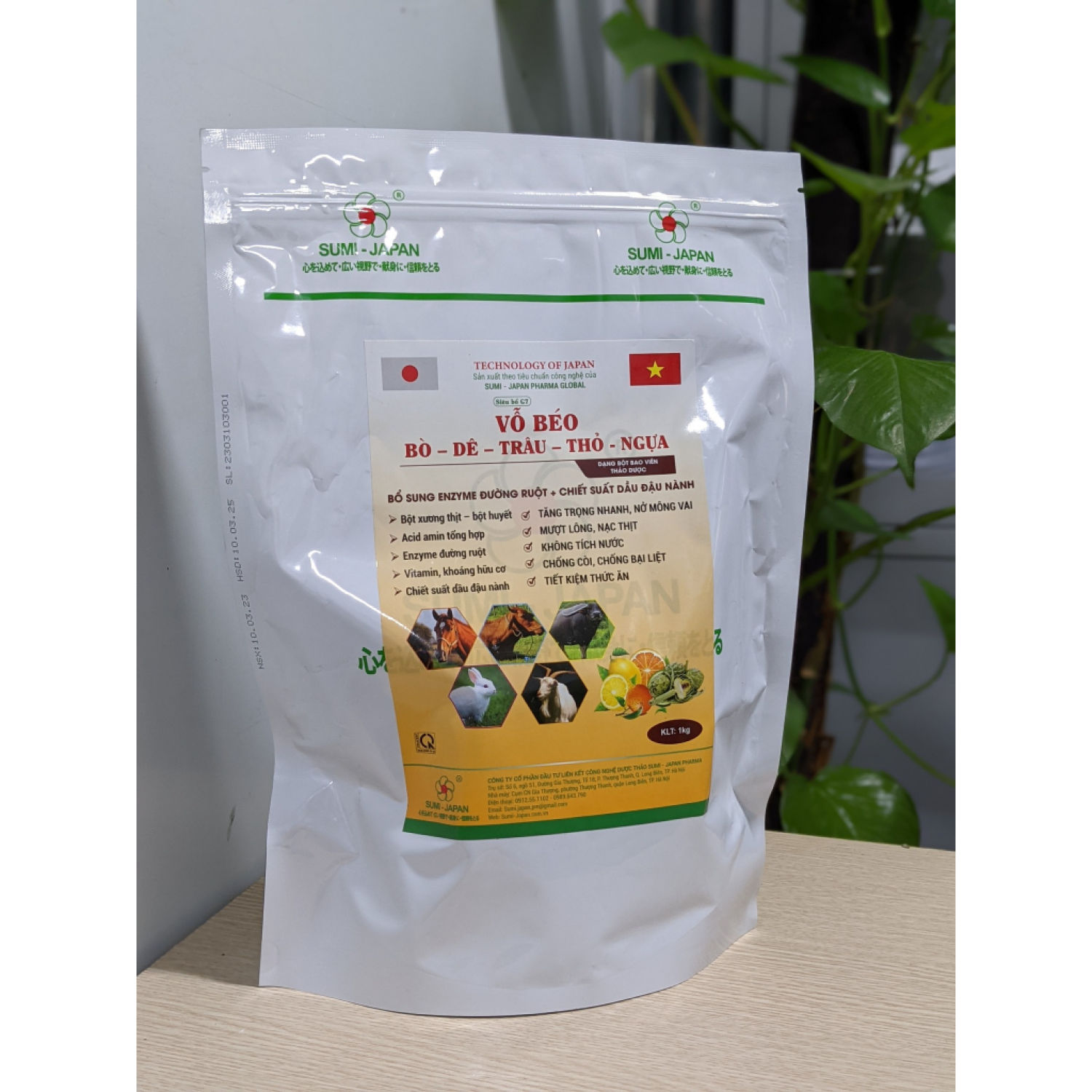 Vỗ béo bò- dê- trâu- thỏ- ngựa