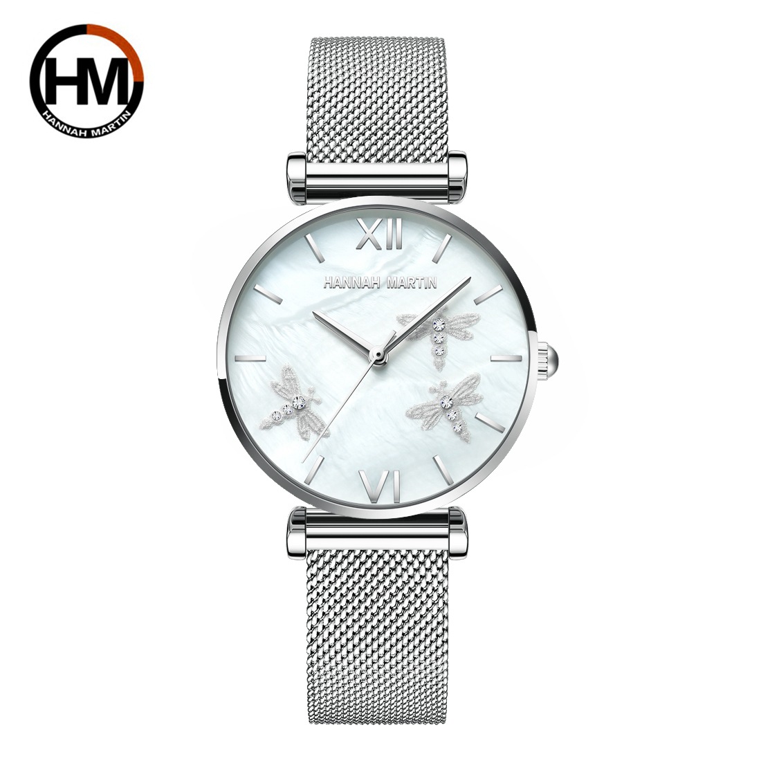 Hannah%20Martin%20Dragonfly%20Design%20Women's%20Watch%20Waterproof%20Japanese%20Movement%2036mm%20Dial%20Fashion%20Design%20Women's%20Watch%20-%20Image%202
