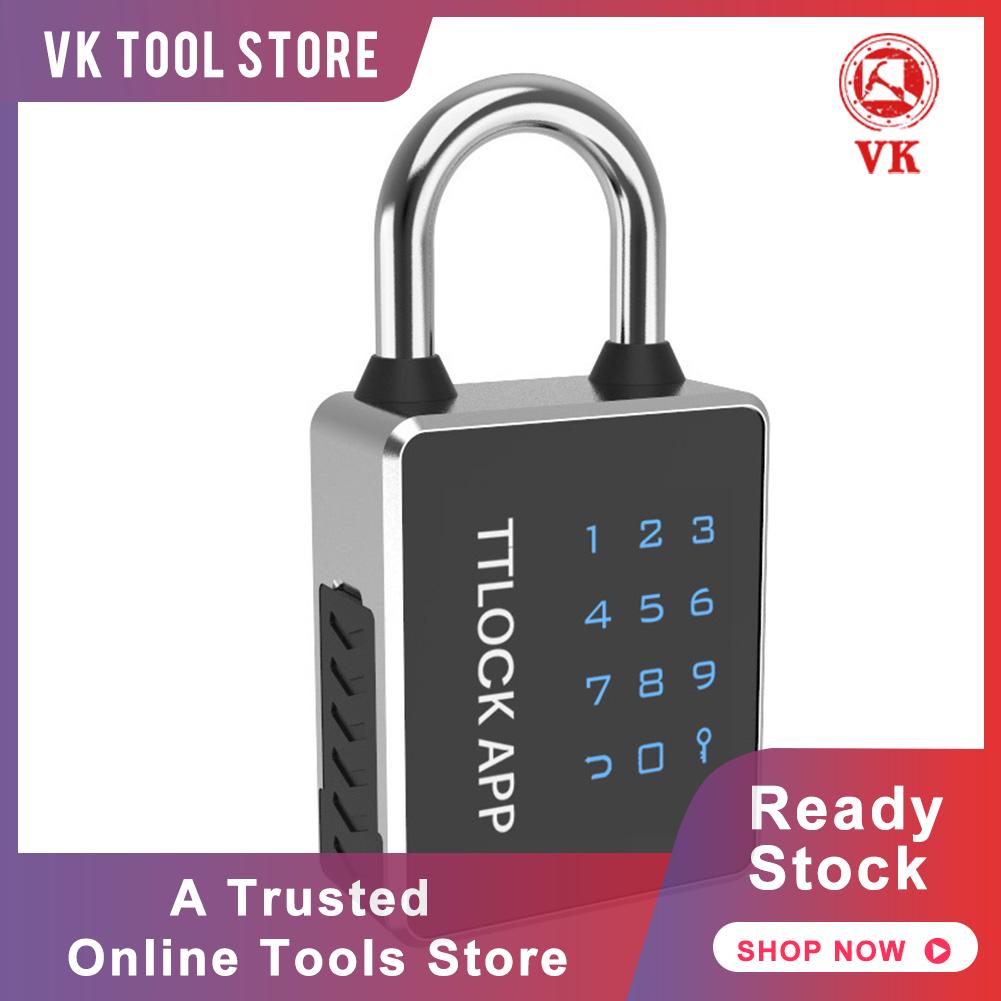 TUYA/TTLOCK APP Fingerprint Padlock Keyless Smart Padlock Aluminum Alloy IP65 Waterproof for Home Dormitory
