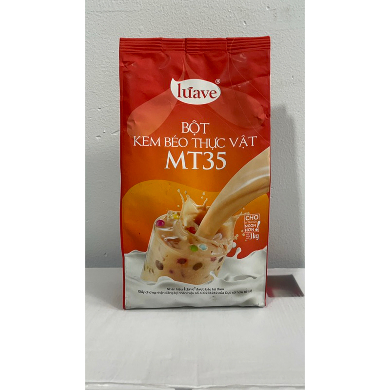 Bột Kem Béo Pha Trà Sữa MT35 LUAVE BỊCH 1KG date mới