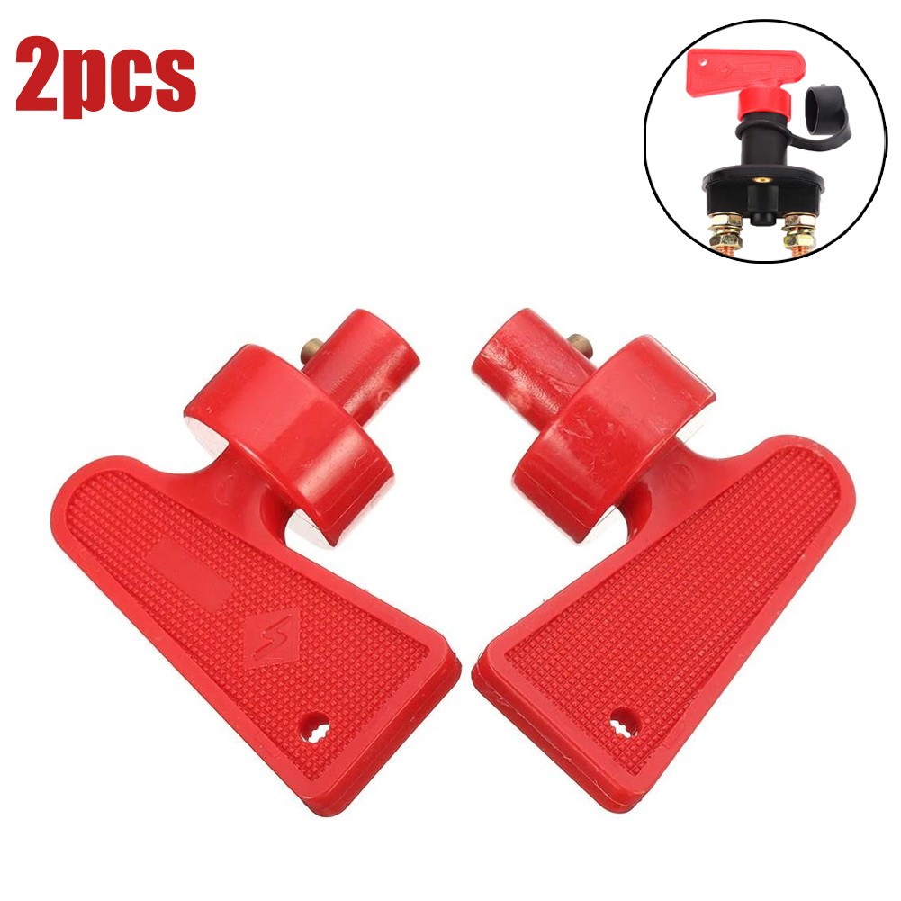 2X Spare Key/For Battery Isolator Switch/Power Kill Cut Off Switch/Car Van Boats