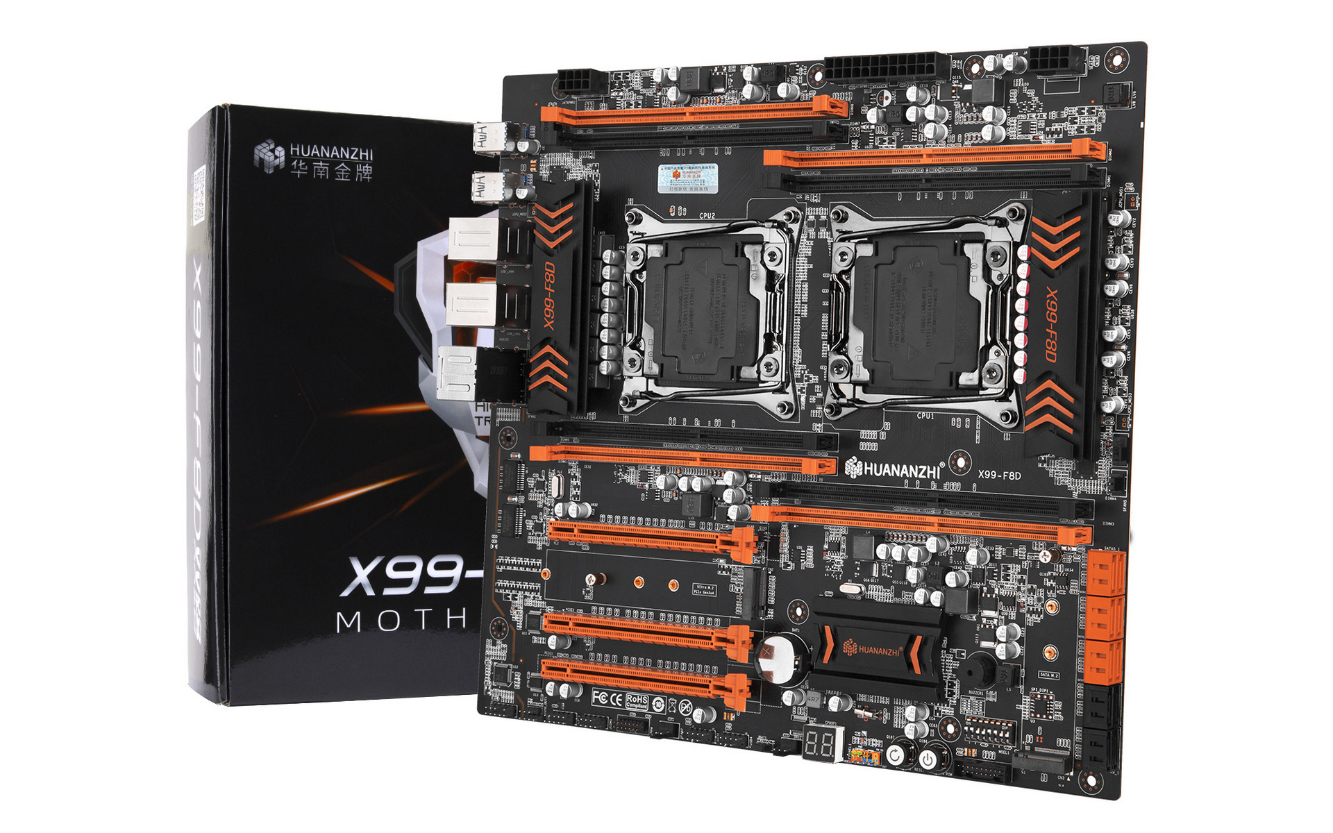 Mainboard X99 F8D DUAL CPU.