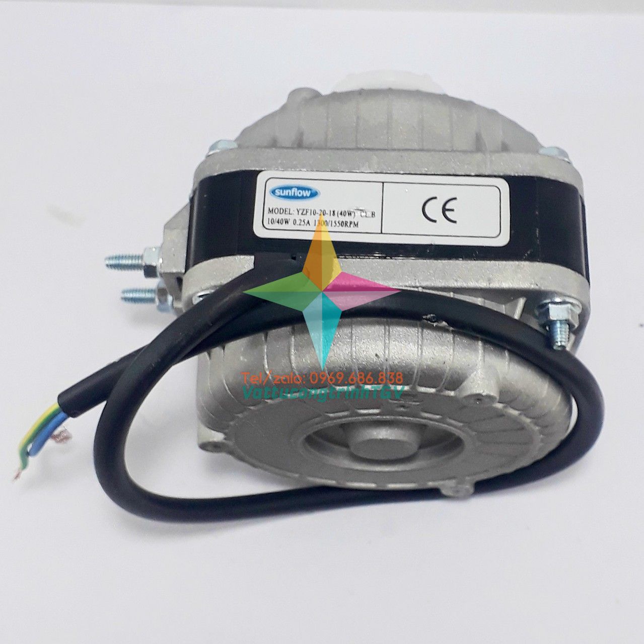 Motor quạt tủ mát 220V công suất 40W
