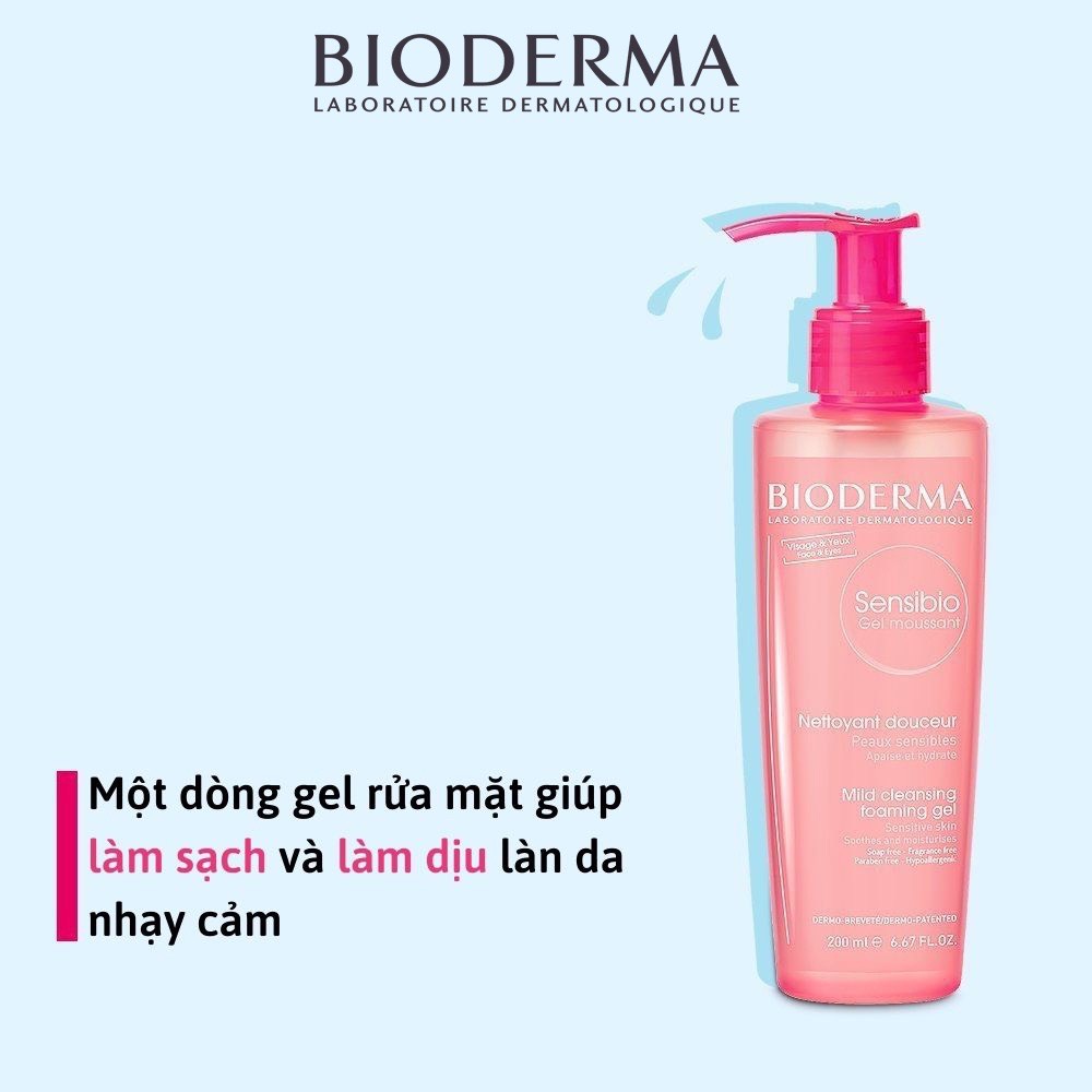 Sữa rửa mặt Bioderma Sebium Cleansing Foaming Gel