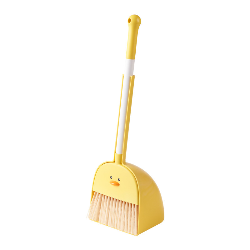 Children's broom mini dustpan broom combination home cartoon kindergarten toy baby learning to sweep the floor and play house