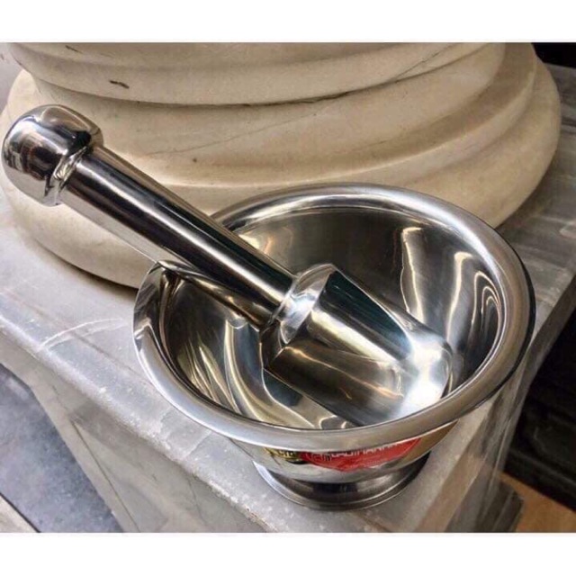 bộ chầy cối inox