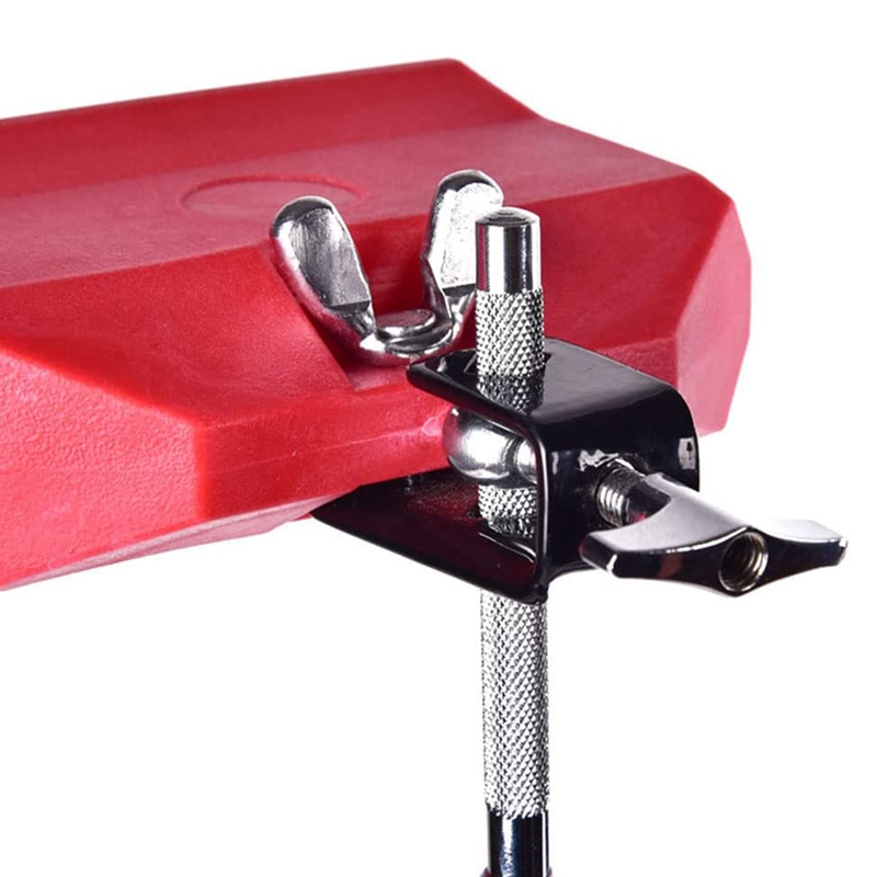 5 Inch Jam Block,Plastic Musical Percussion Block Compatible with Latin Drum Instrument
