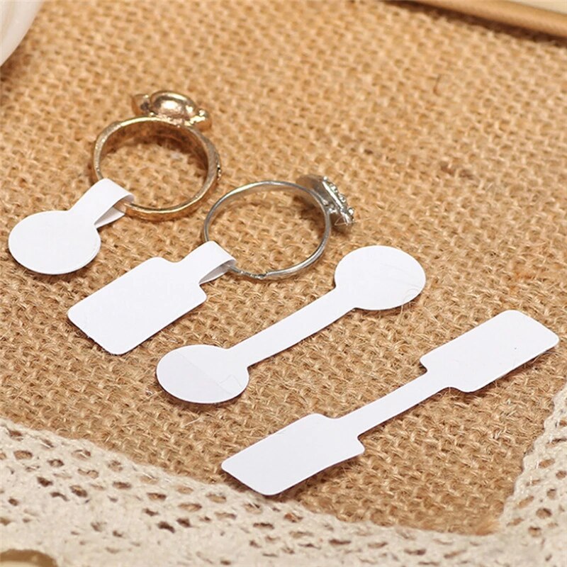 Combo 100 mác treo nhẫn 1.5x5.5cm, không có keo