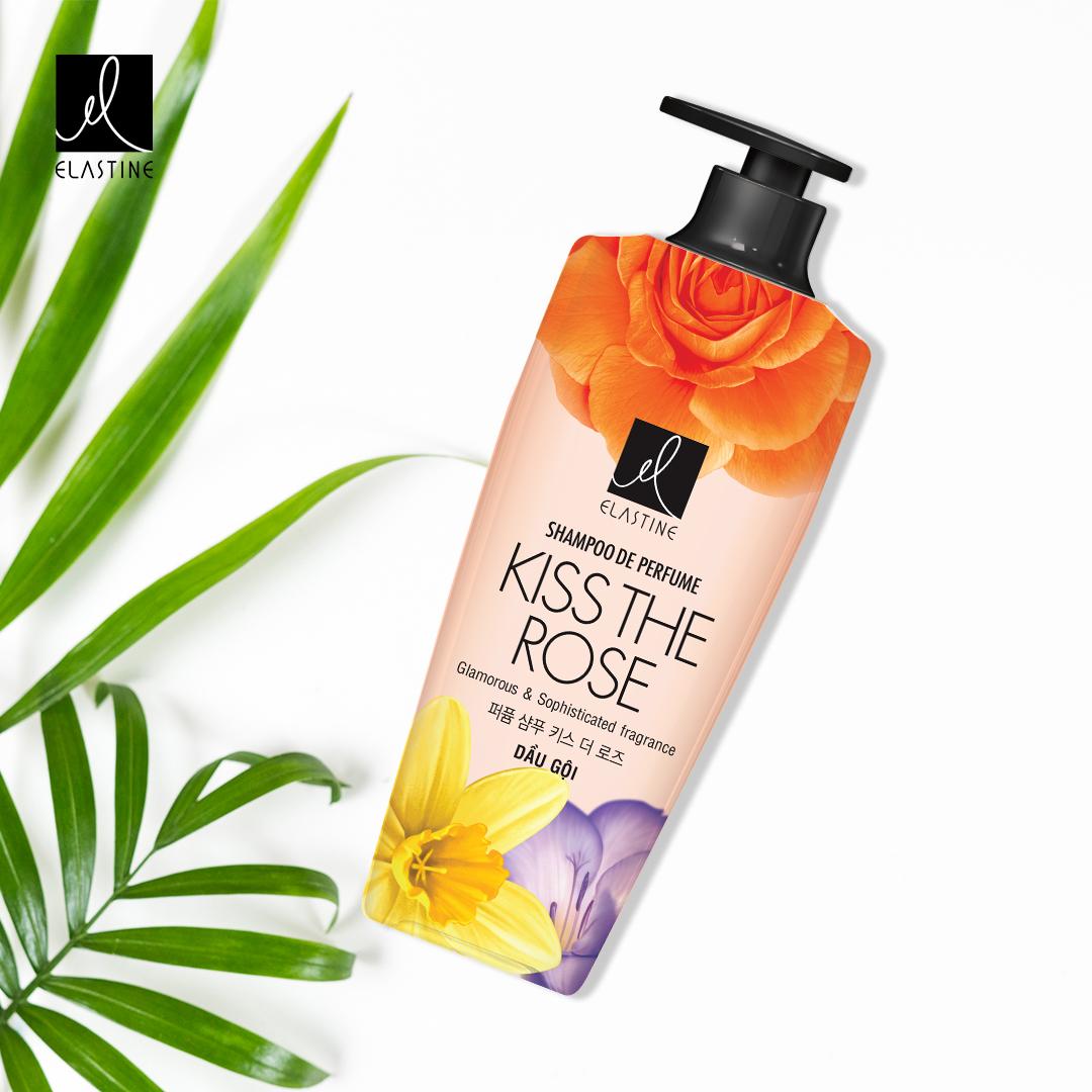 Elastine Shampoo De Perfume Kiss The Rose 600ml
