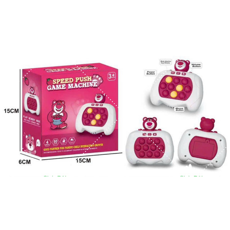 Đồ chơi pop it điện tử - máy game pop it
