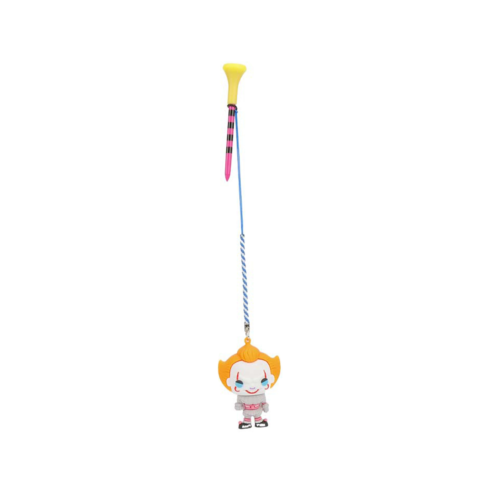 Golf Tee with Cartoon Doll Durable Golf Tee 83mm Golf Tee Set with Cute Tee Hanger and Ball Holder Perfect Golf Training Aid and Gift for Golfers in Asia