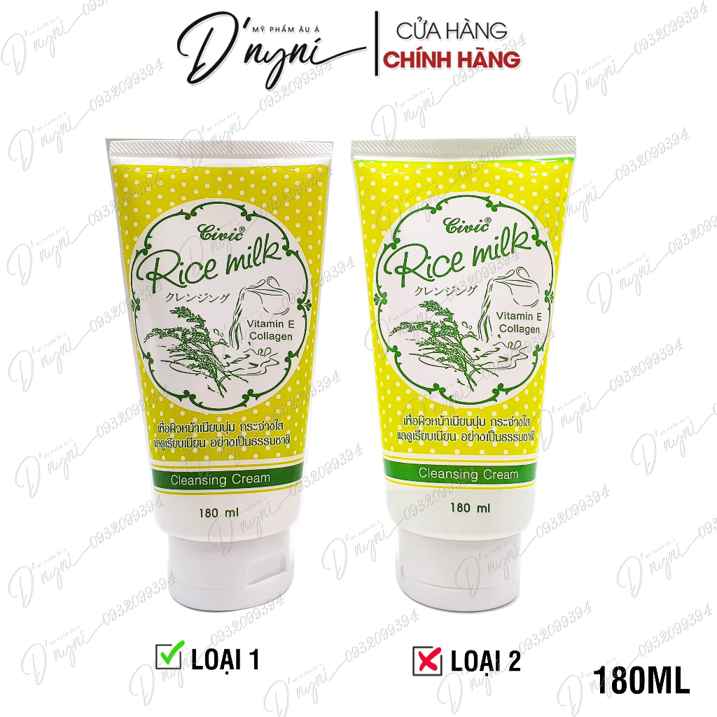 SỮA RỬA MẶT GẠO CIVIC THÁI LAN ₫55.000