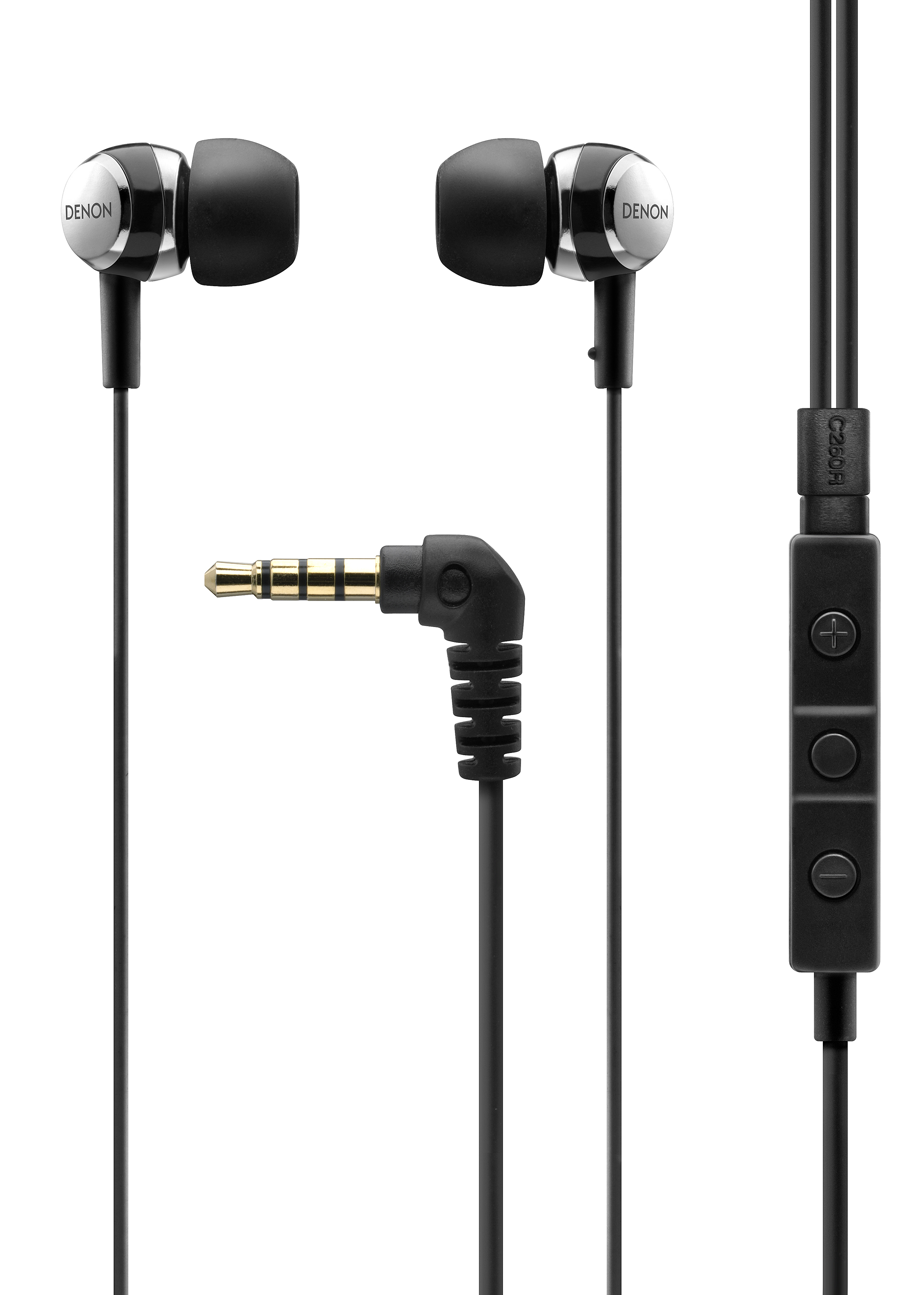 Tai nghe nhét tai Denon C260R Fullbox (Hàng Nhật)
